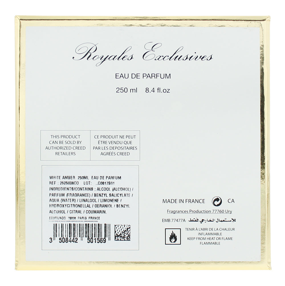 Creed Royal Exclusive White Amber Eau de Parfum 250ml