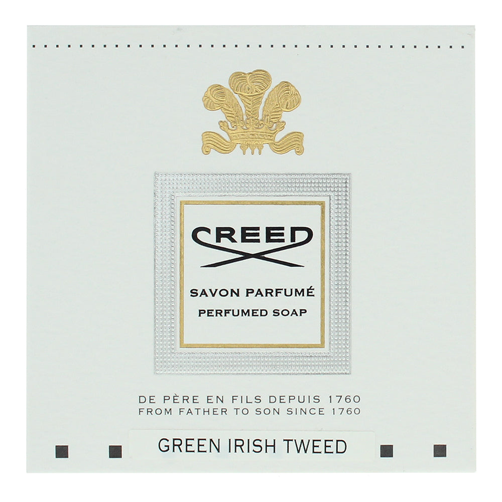 Creed Green Irish Tweed Soap Bar 150g - Box