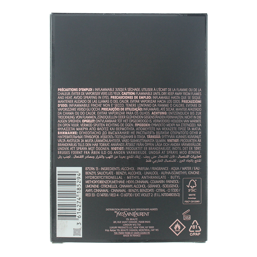Yves Saint Laurent Black Opium Glitter Eau De Parfum 90ml