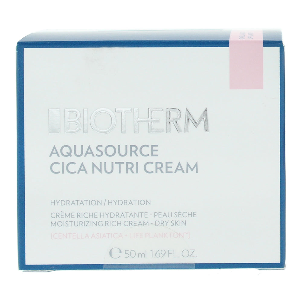 Biotherm Aquasource Cica Nutri Cream 50ml - Box
