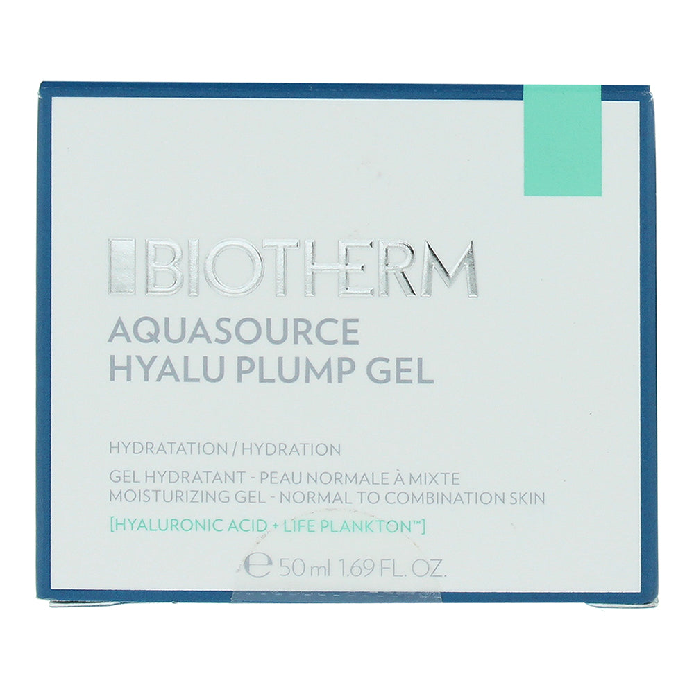 Biotherm Aquasource Hyalu Plump Gel 50ml - Box