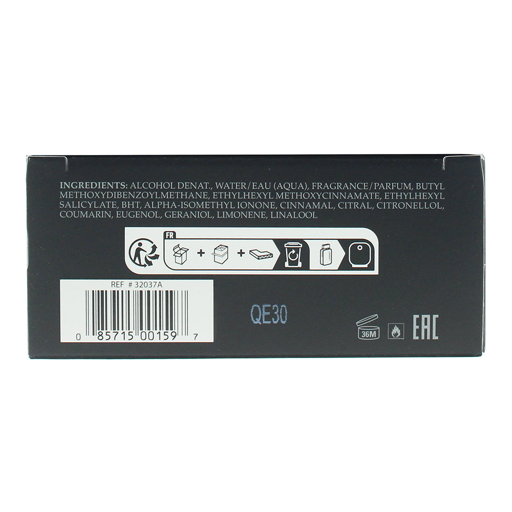 Guess Seductive Homme Noir Eau De Toilette 100ml