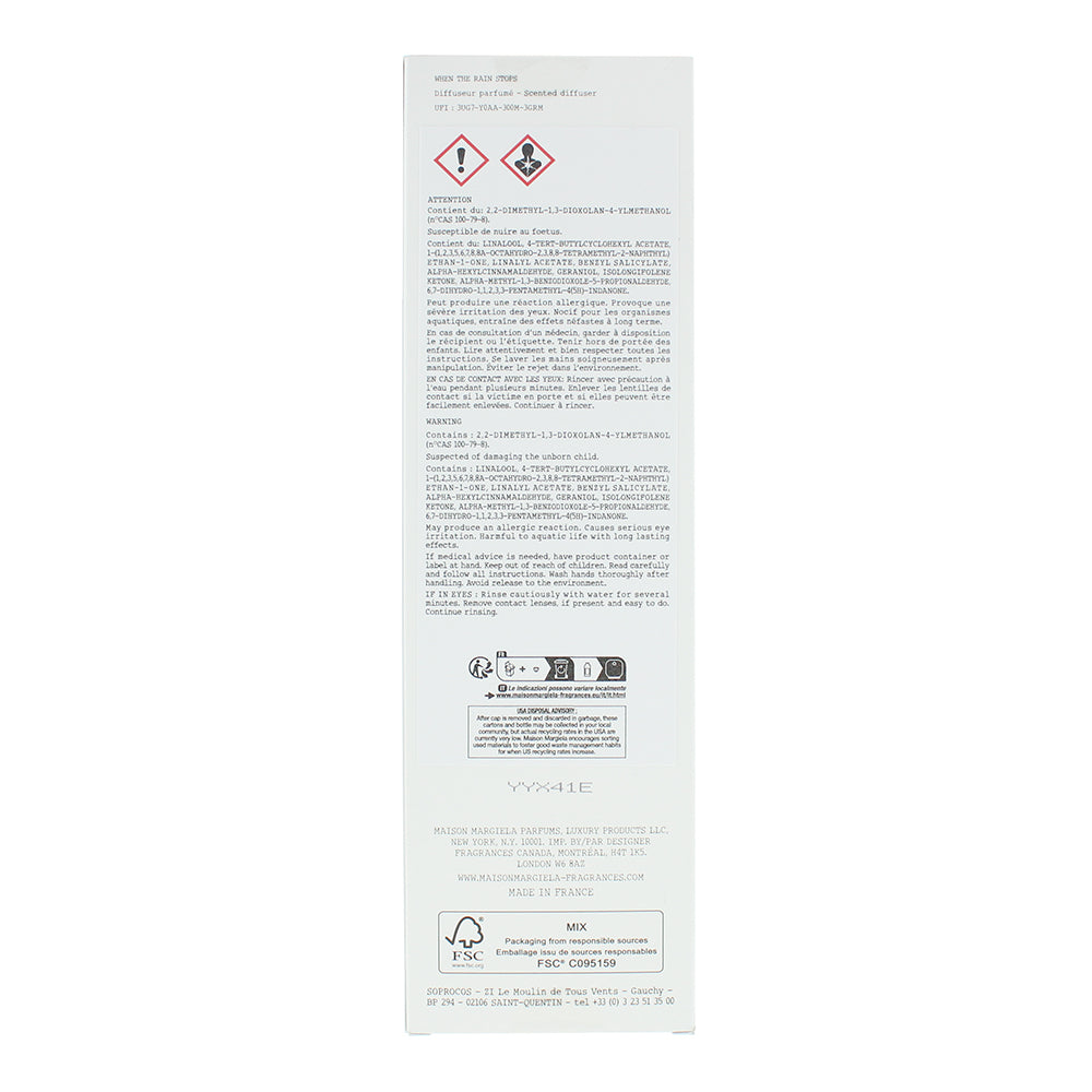Maison Margiela Replica When The Rain Stops Diffuser 185ml