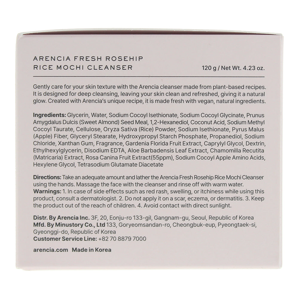 Arencia Fresh Royal Rosehip Mochi Cleanser 120g