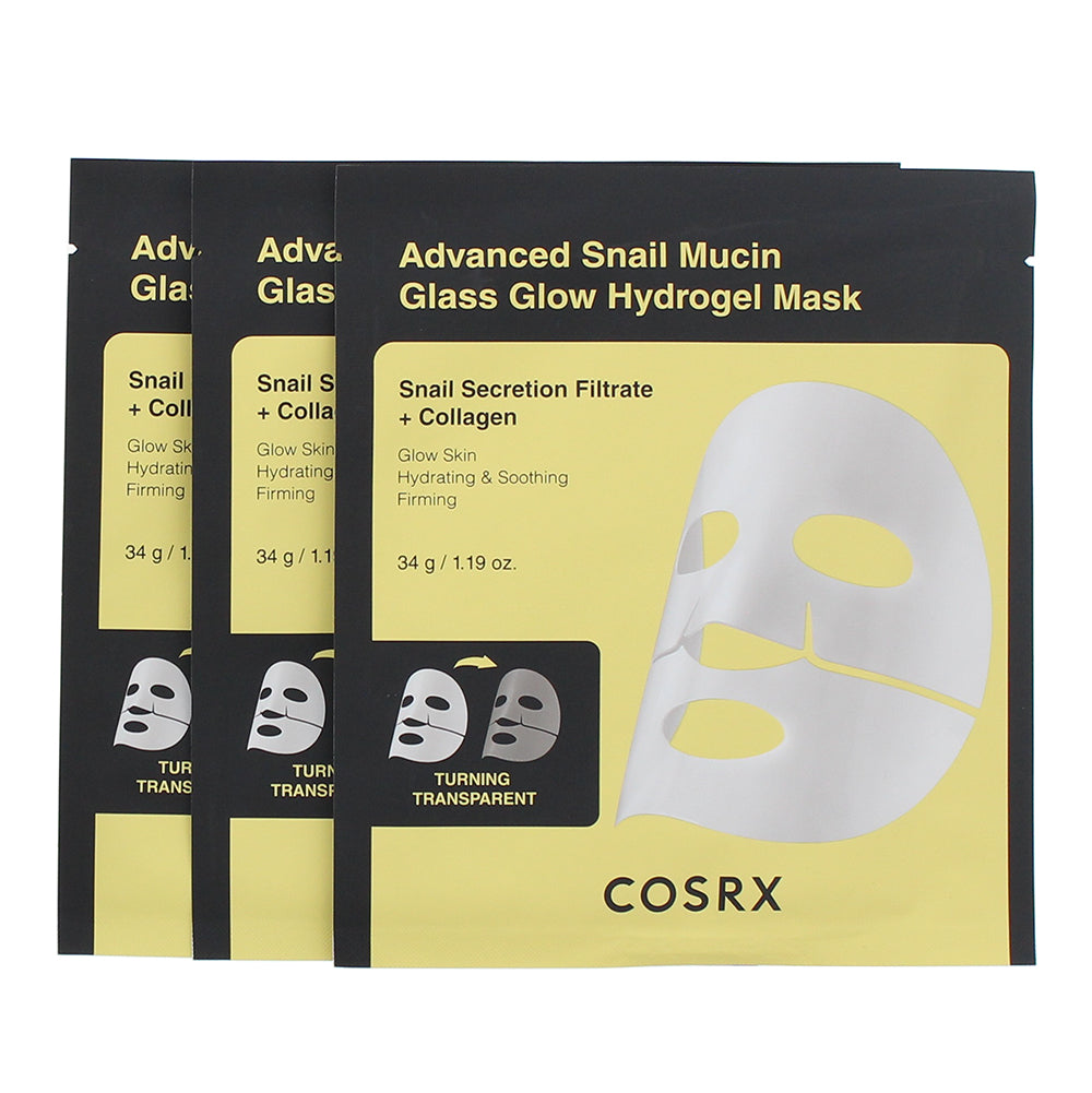 Cosrx Advanced Snail Mucin Glass Glow Hydrogel Face Mask 34g - Product