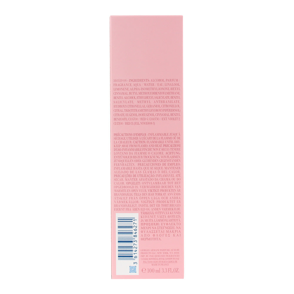 Giorgio Armani My Way Refill Parfum 100ml - Ingredients