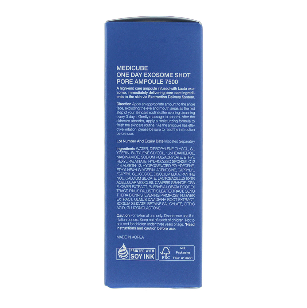 Medicube One Day Exosome Shot 7500 Ampoule 30ml