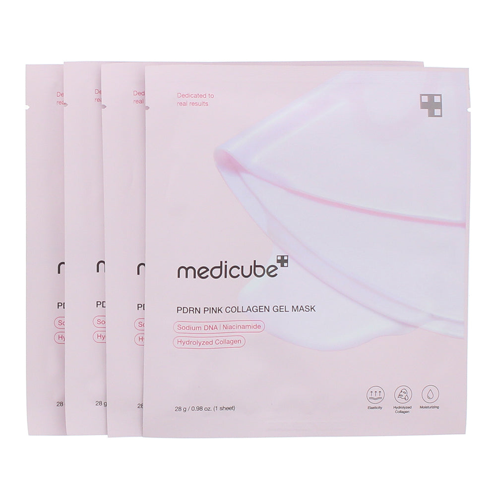 Medicube PDRN Pink Collagen Gel Mask Pack 4 x 28ml - Product