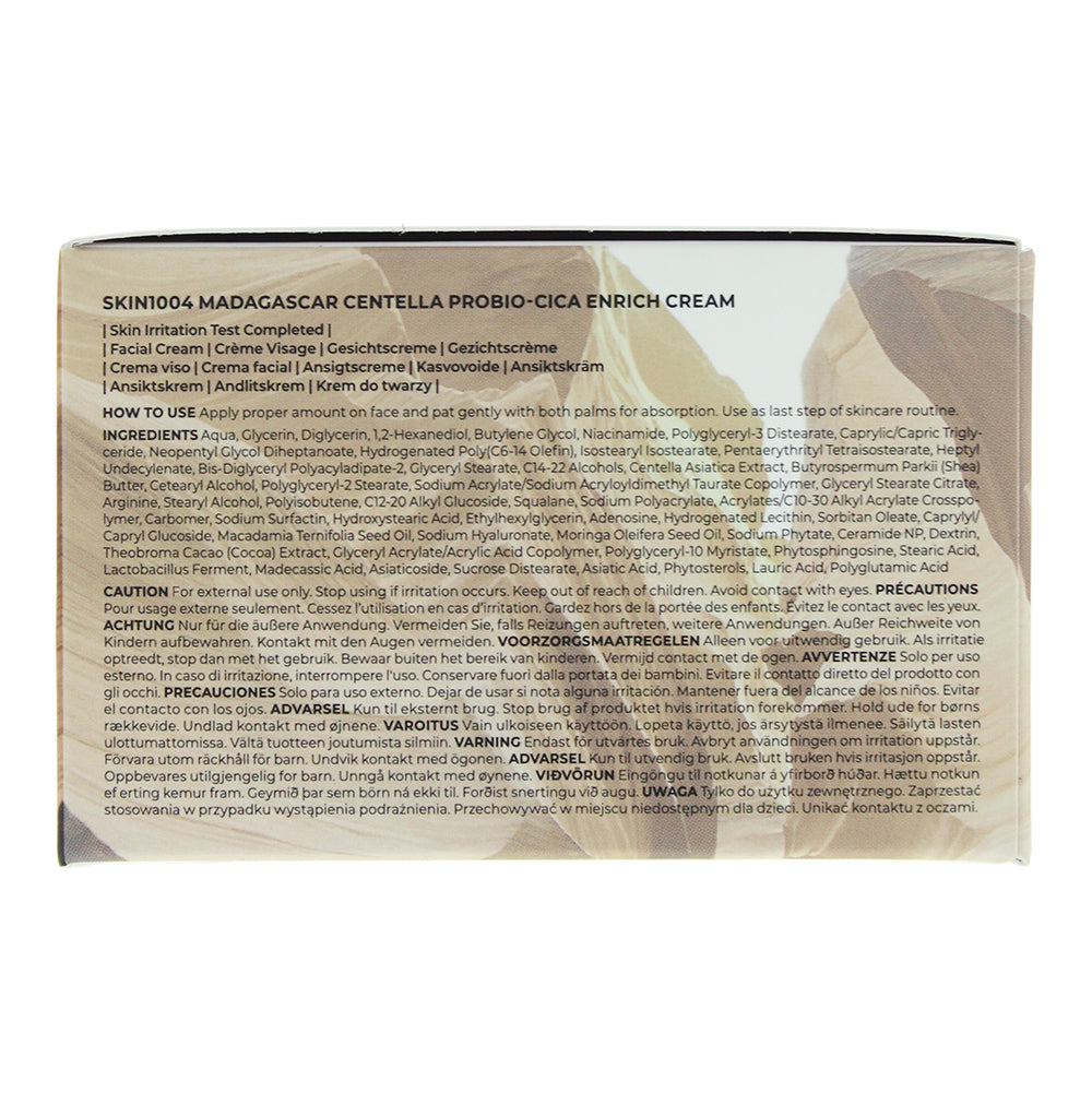 Skin1004 Madagascar Centella Probio-Cica Cream 50ml