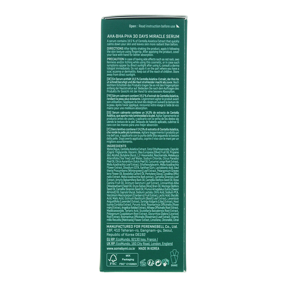 Some By Mi Aha  Bha  Pha 30 Days Miracle Serum 50ml
