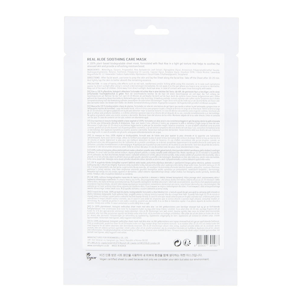 Some By Mi Real Aloe Shooting Sheet Mask 20g