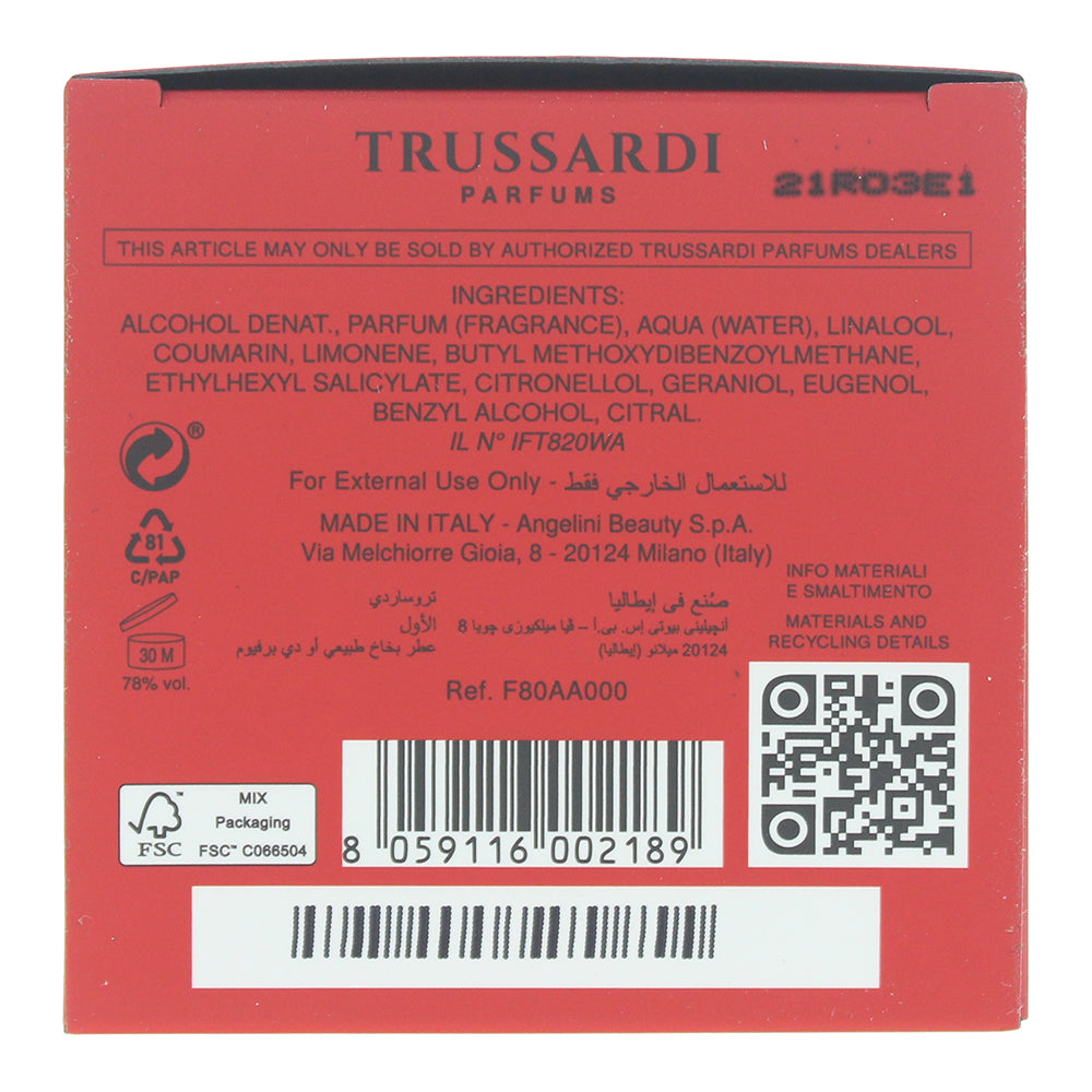 Trussardi Primo Eau de Parfum 30ml