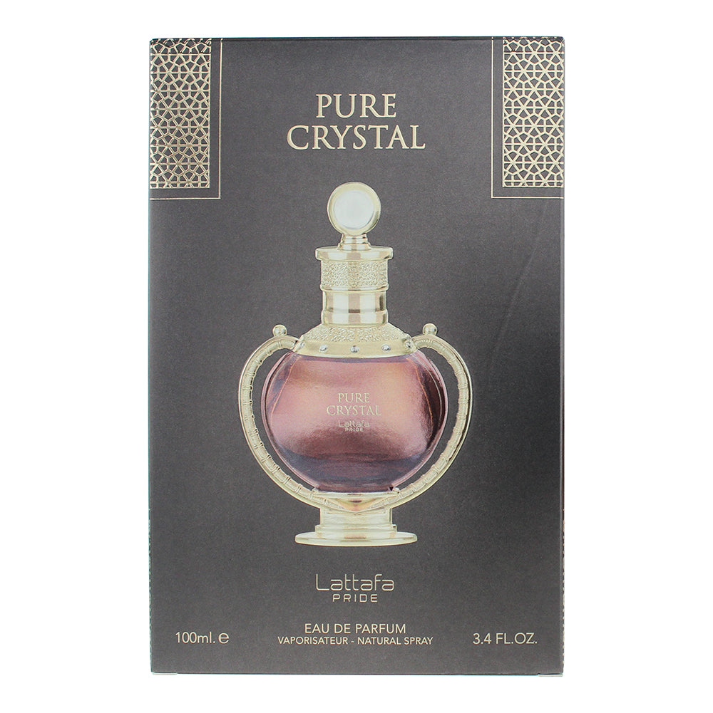 Lattafa Pure Crystal Eau de Parfum 100ml - Box