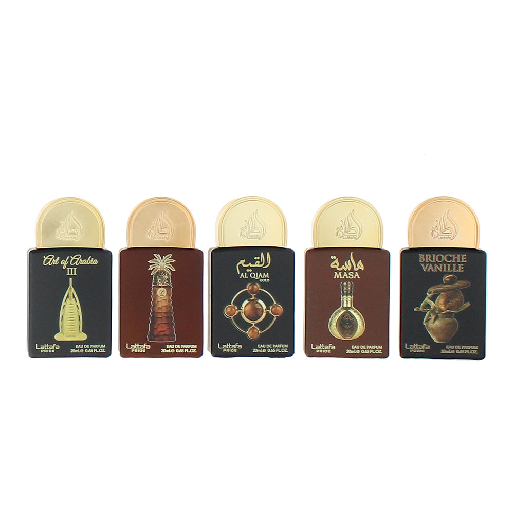 Lattafa Pride 5 Piece Gift Set: Art of Arabia I Eau de Parfum 20ml - Eau de Parf - Product
