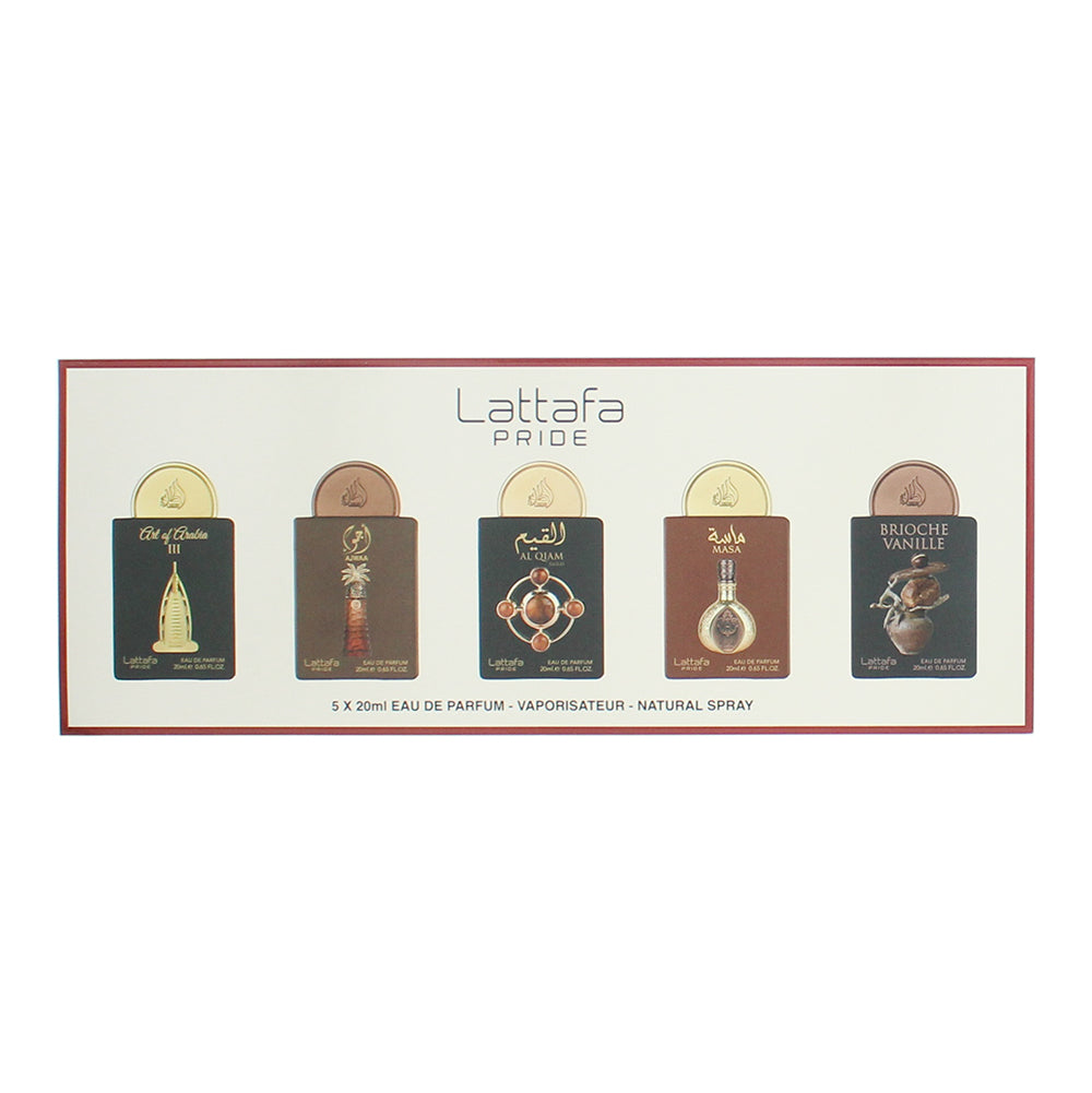 Lattafa Pride 5 Piece Gift Set: Art of Arabia I Eau de Parfum 20ml - Eau de Parf - Box