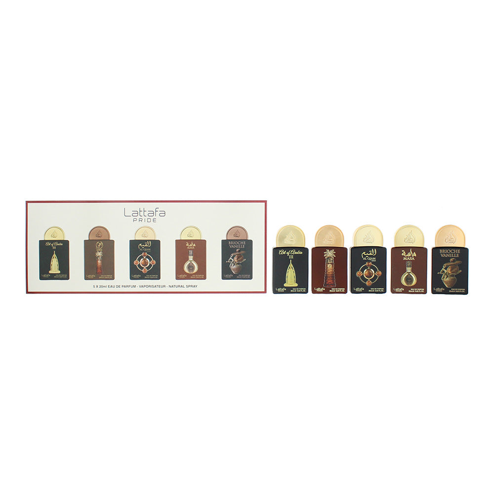 Lattafa Pride 5 Piece Gift Set: Art of Arabia I Eau de Parfum 20ml - Eau de Parf