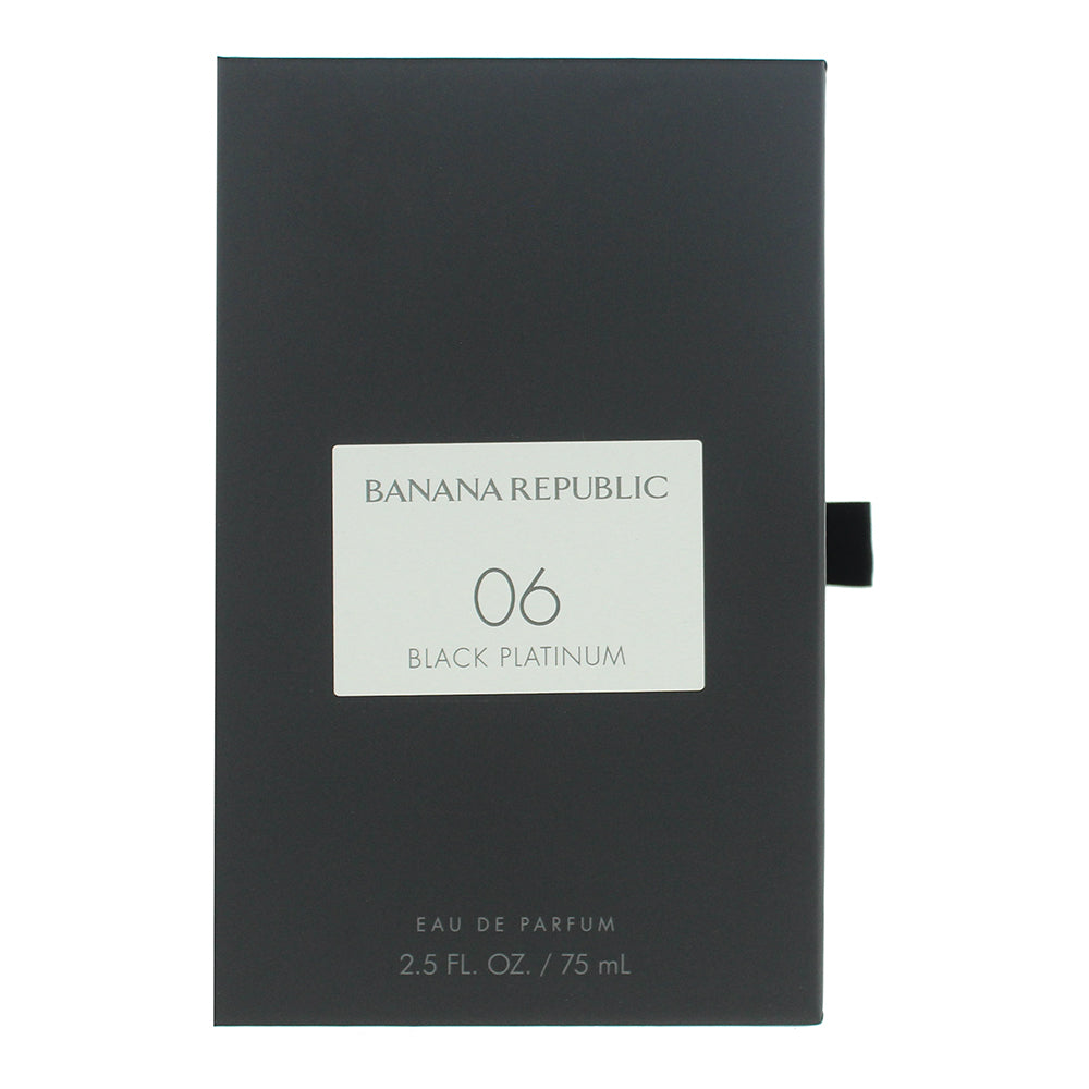 Banana Republic 06 Black Platinum Eau de Parfum 75ml - Box