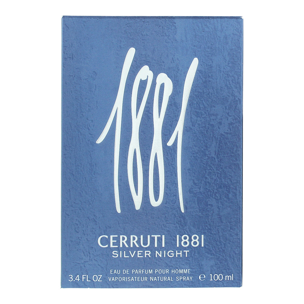 Cerruti 1881 Silver Night Eau de Parfum 100ml - Box