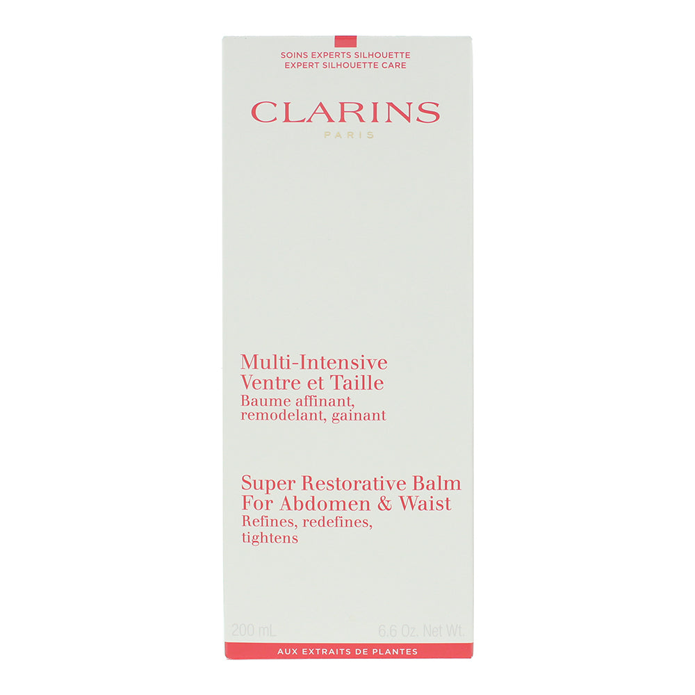 Clarins Super Restorative For Abdomen & Waist Body Balm 200ml - Box