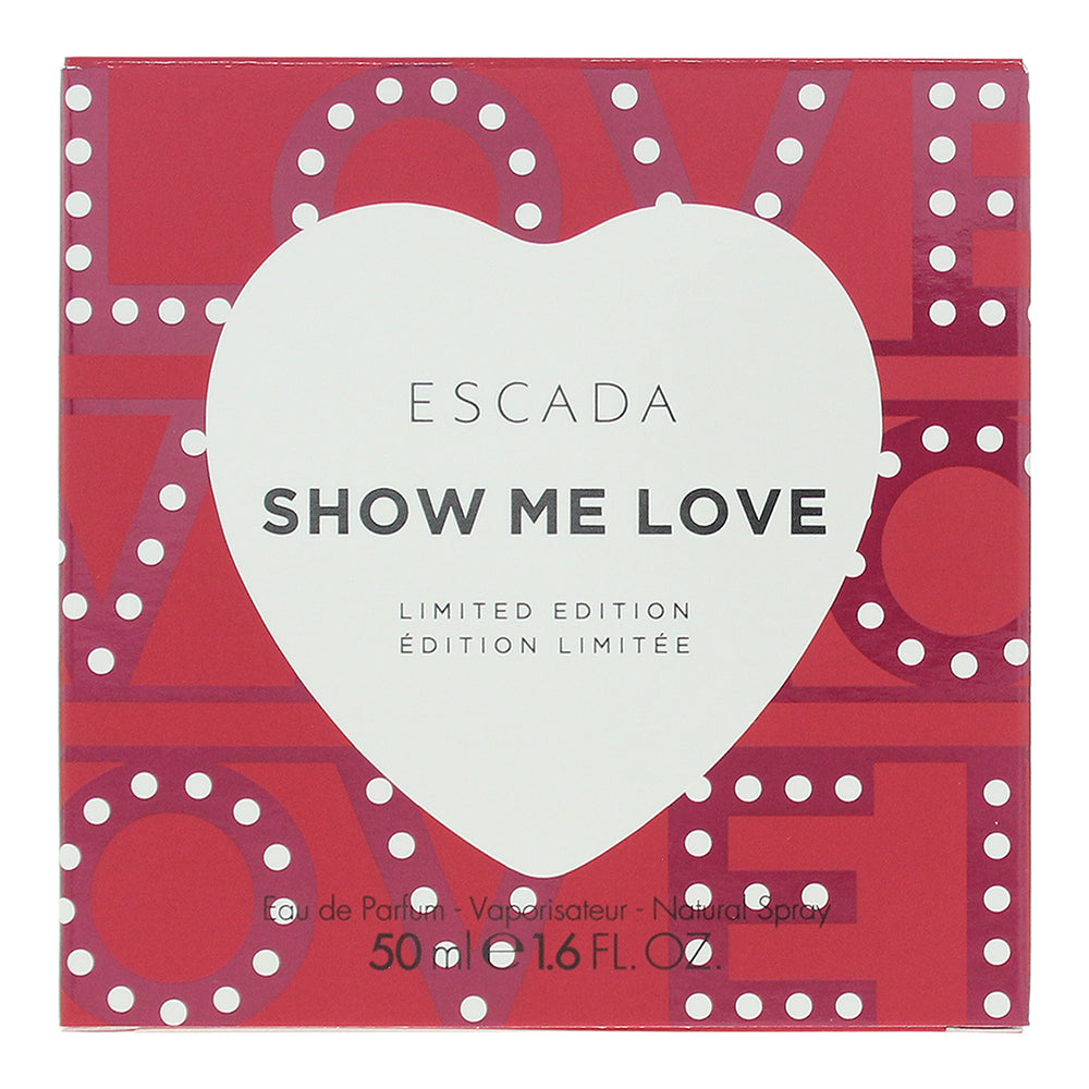 Escada Show Me Love Eau de Parfum 50ml - Box