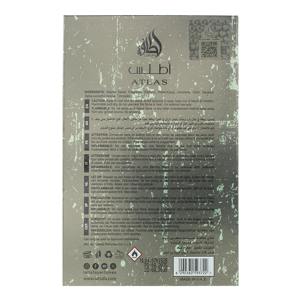 Lattafa Atlas Eau de Parfum 55ml