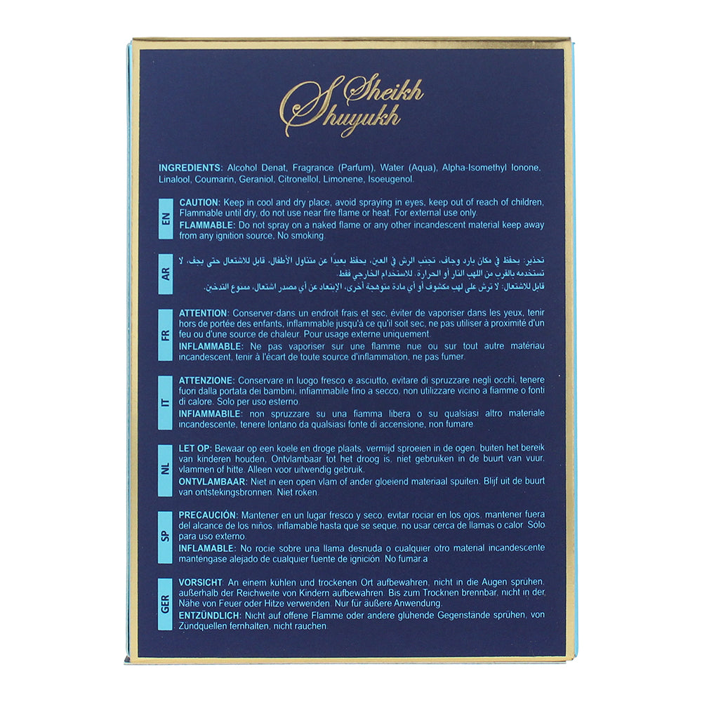 Lattafa Sheikh Al Shuyukh Supreme Eau de Parfum 100ml