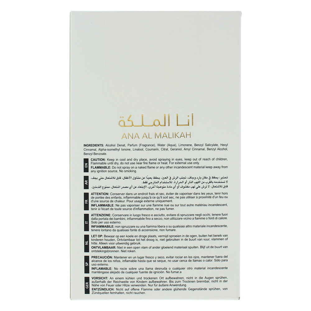 Ard Al Zaafaran I Am The Queen Ana Al Malikah Eau de Parfum 100ml