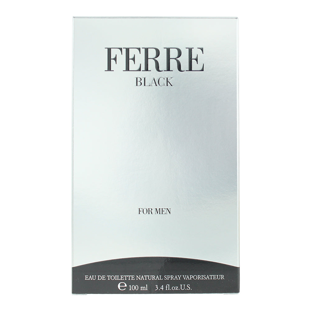 Gianfranco Ferre Black For Men Eau de Toilette 100ml - Box
