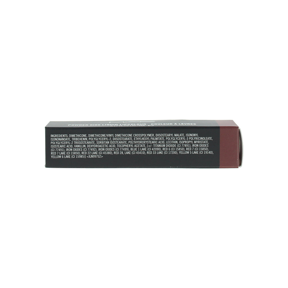 MAC Powder Kiss 997 Over The Taupe Liquid Lip Colour 5ml