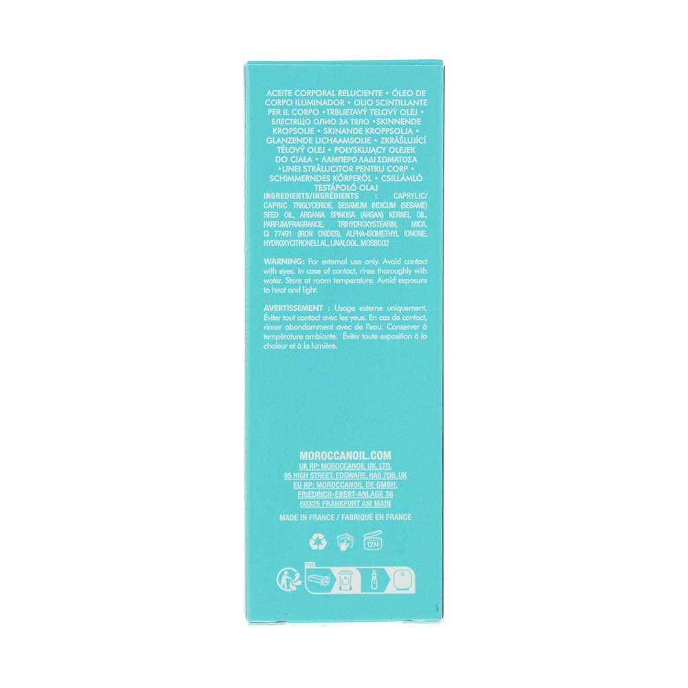 Moroccanoil Shimmering Body Oil 50ml - Ingredients