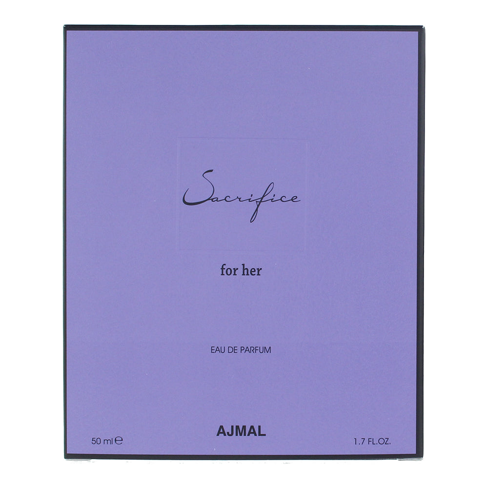 Ajmal Sacrifice For Her Eau de Parfum 50ml - Box
