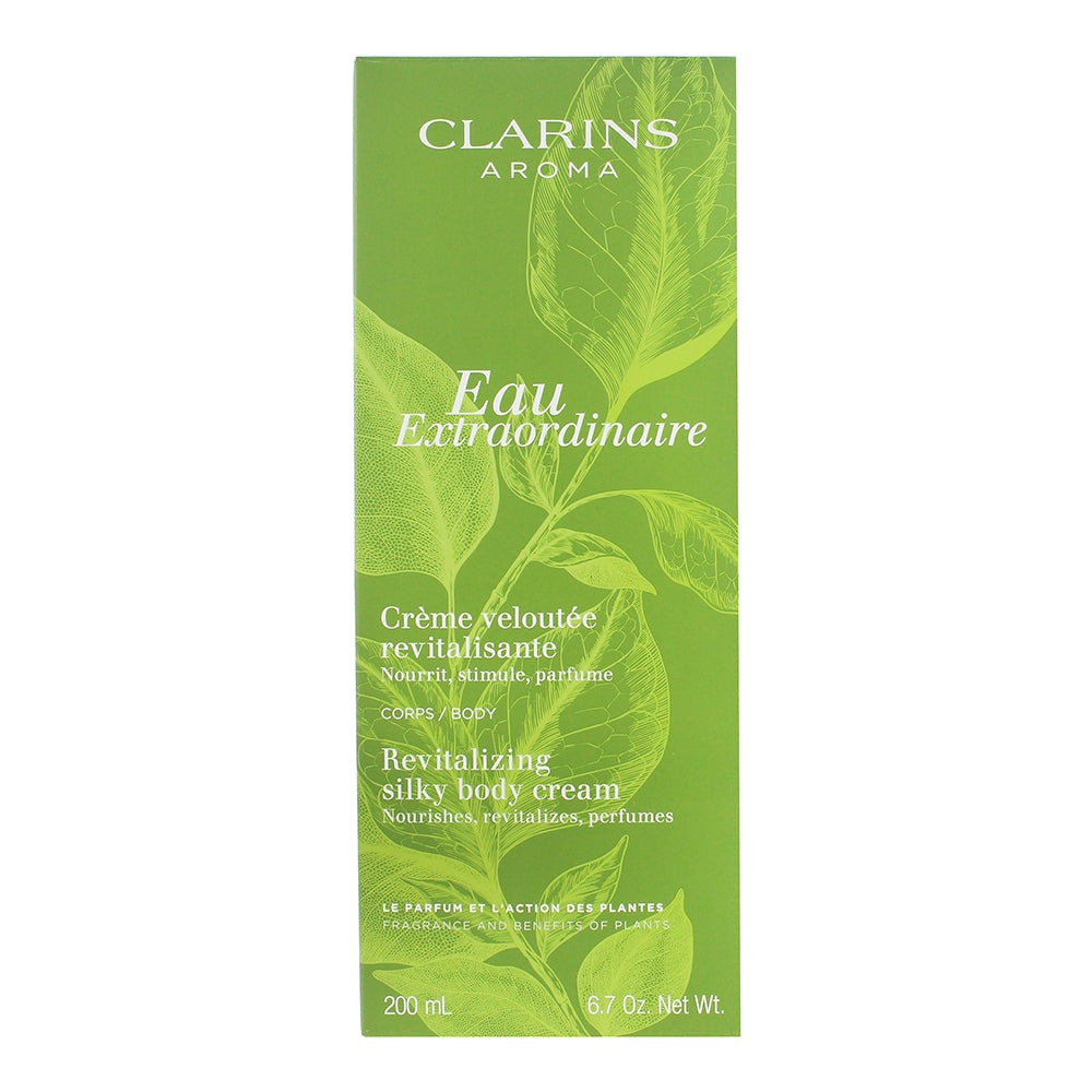 Clarins Eau Extraordinaire Revitalizing Body Cream 200ml - Box