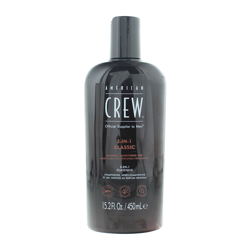 American Crew 3-In-1 Classic Shampoo 450ml