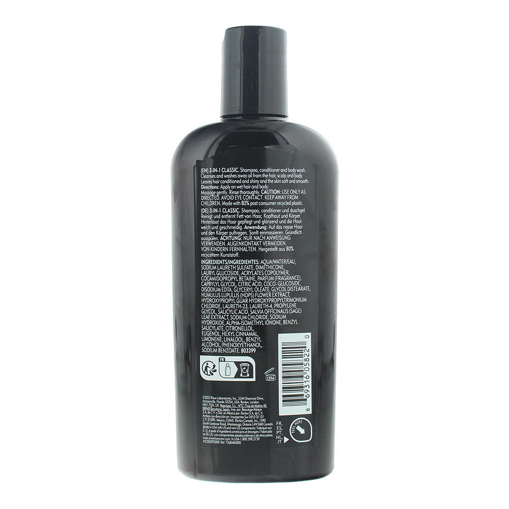 American Crew 3-In-1 Classic Shampoo 250ml