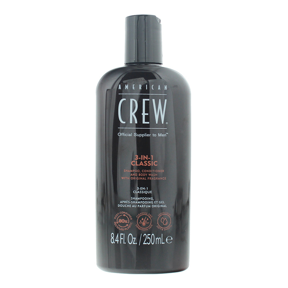 American Crew 3-In-1 Classic Shampoo 250ml