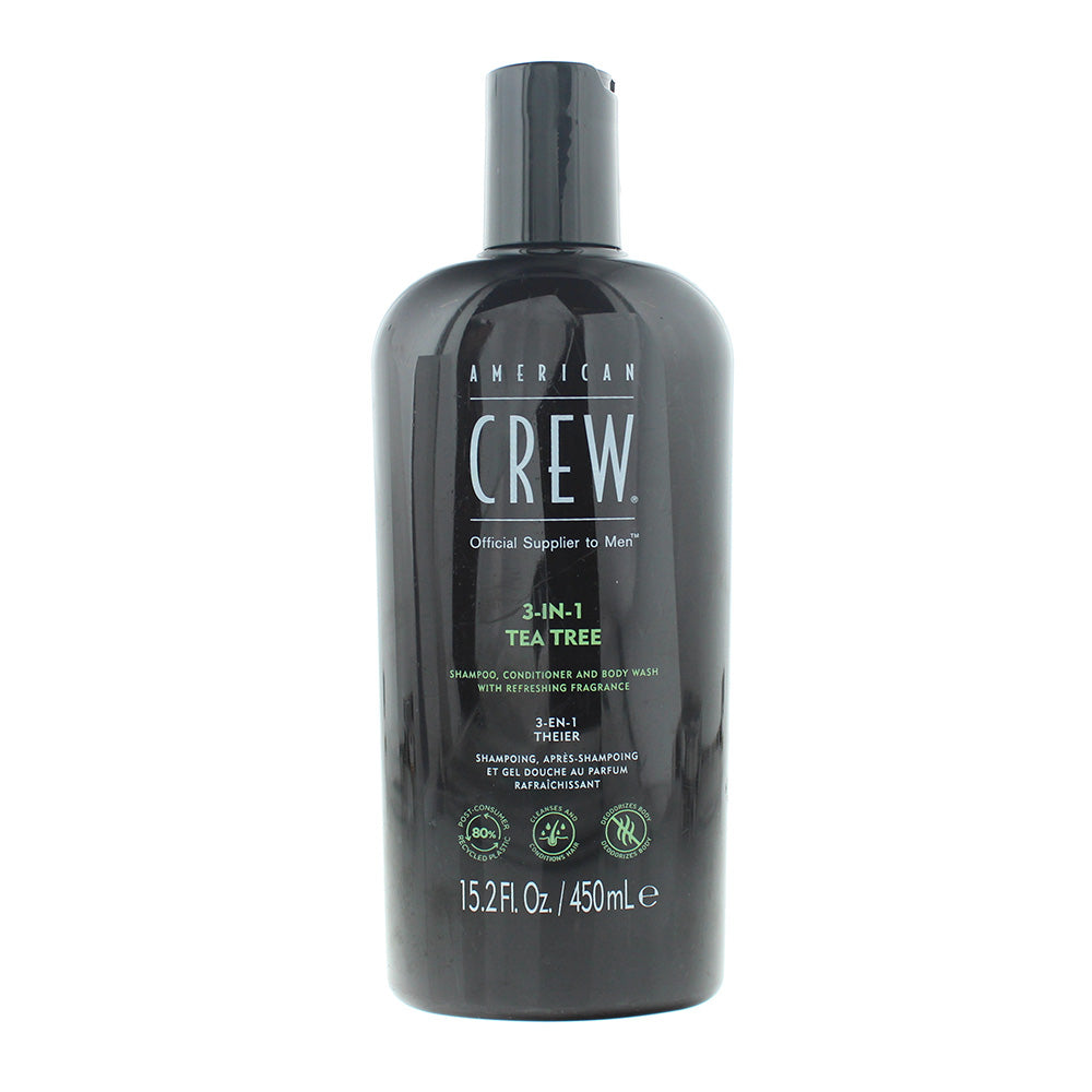 American Crew 3-In-1 Tea Tree Shampoo 450ml