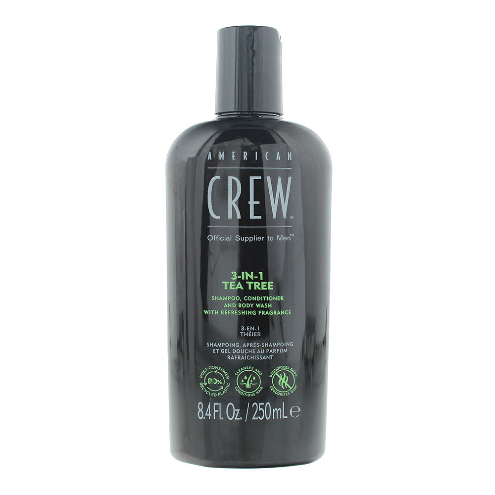 American Crew 3-In1 Tea Tree Shampoo 250ml