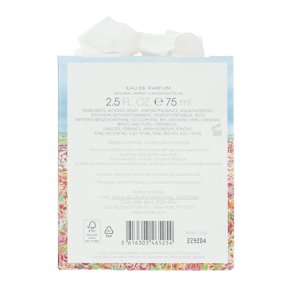 Chloé 2 Piece Gift Set: Eau de Parfum 75ml - Gifting Bag