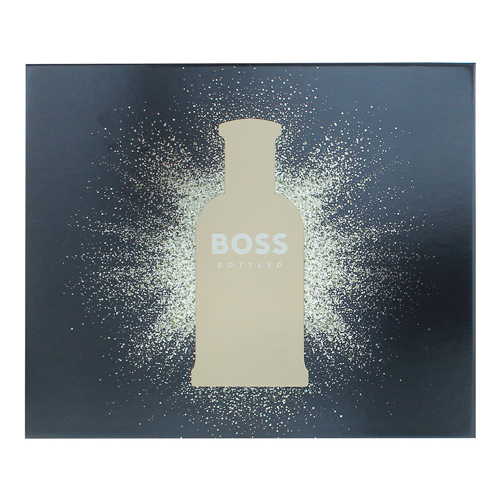 Hugo Boss Bottled 3 Piece Gift Set: Eau de Toilette 100ml - Eau de Toilette 10ml - Box