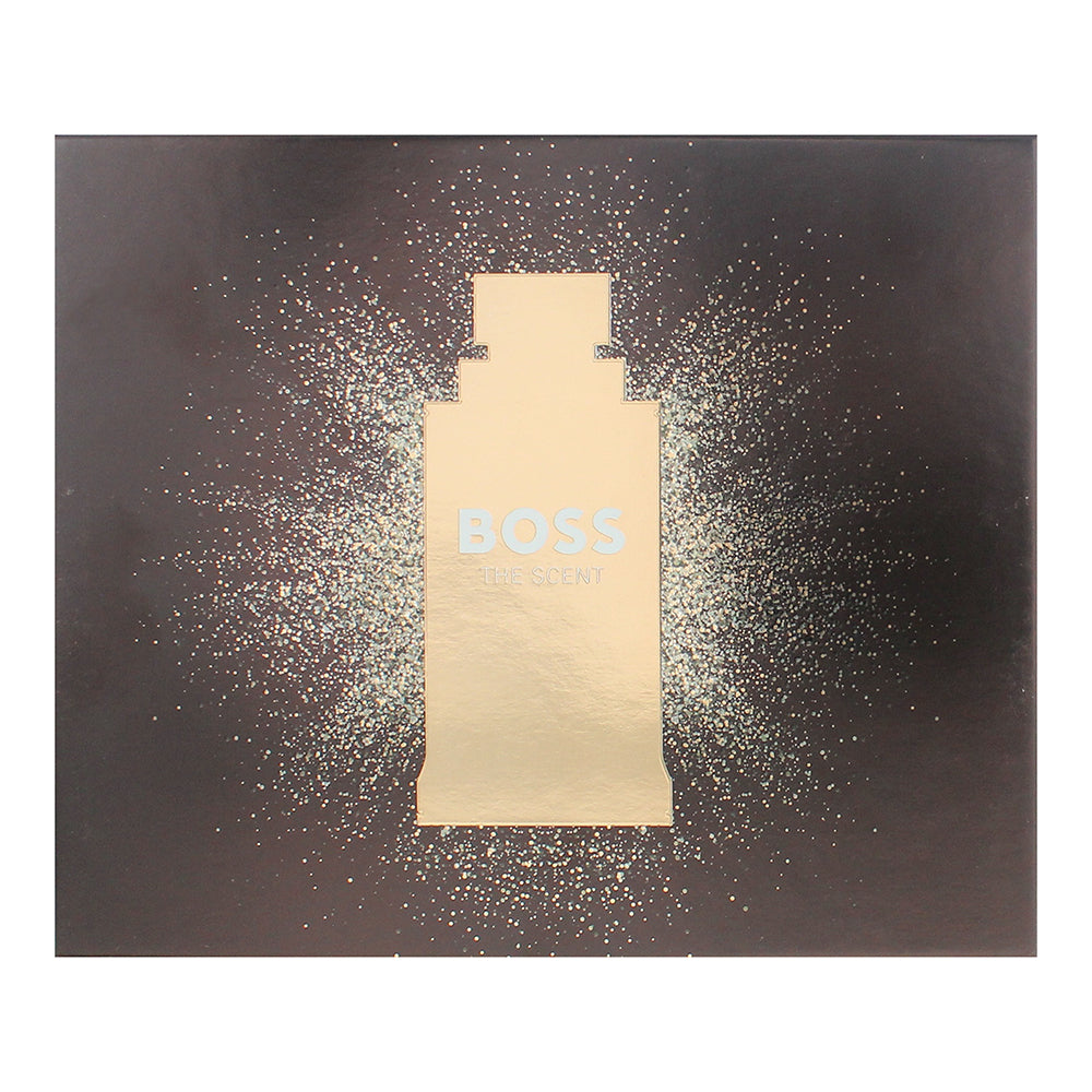 Hugo Boss The Scent For Men 3 Piece Gift Set: Eau de Toilette 100ml - Eau de Toi - Box
