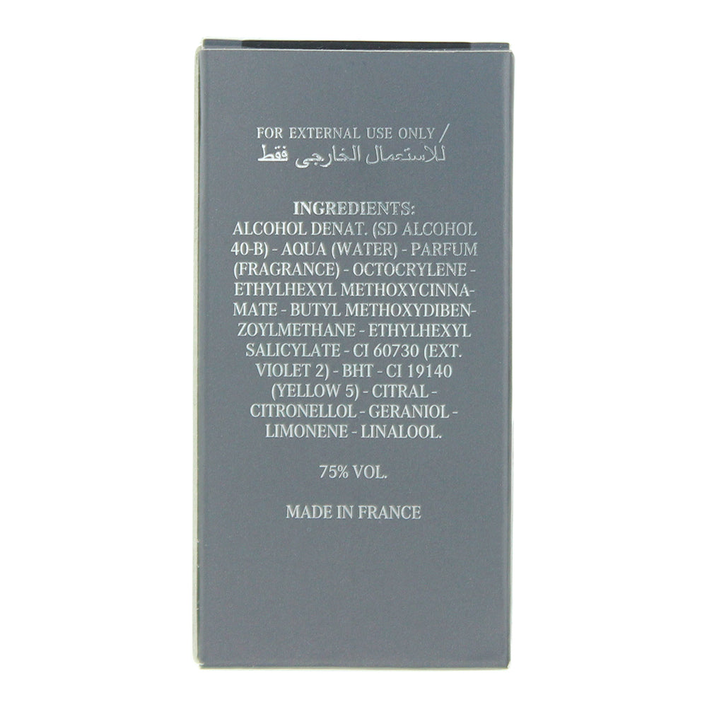 Mercedes Benz Miniature Eau de Toilette 7ml - Ingredients