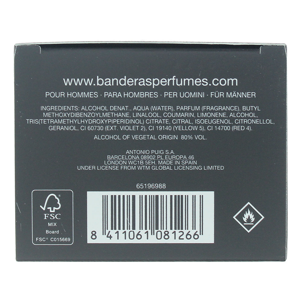 Antonio Banderas Seduction In Black Eau de Toilette 100ml