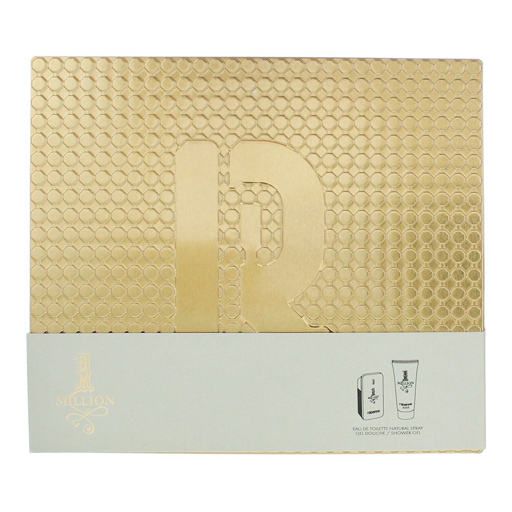 Rabanne 1 Million 2 Piece Gift Set: Eau de Toilette 50ml - Shower Gel 100ml - Box