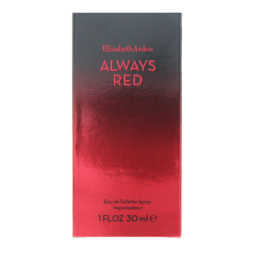 Elizabeth Arden Always Red Eau de Toilette 30ml - Box