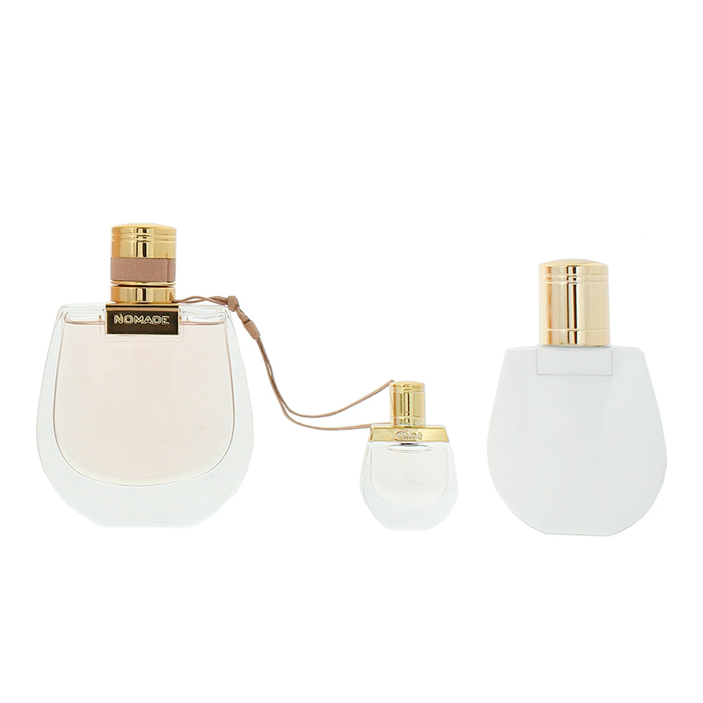 Chloé Nomade 3 Piece Gift Set: Eau de Parfum 75ml - Eau de Parfum 5ml - Body Lot - Product