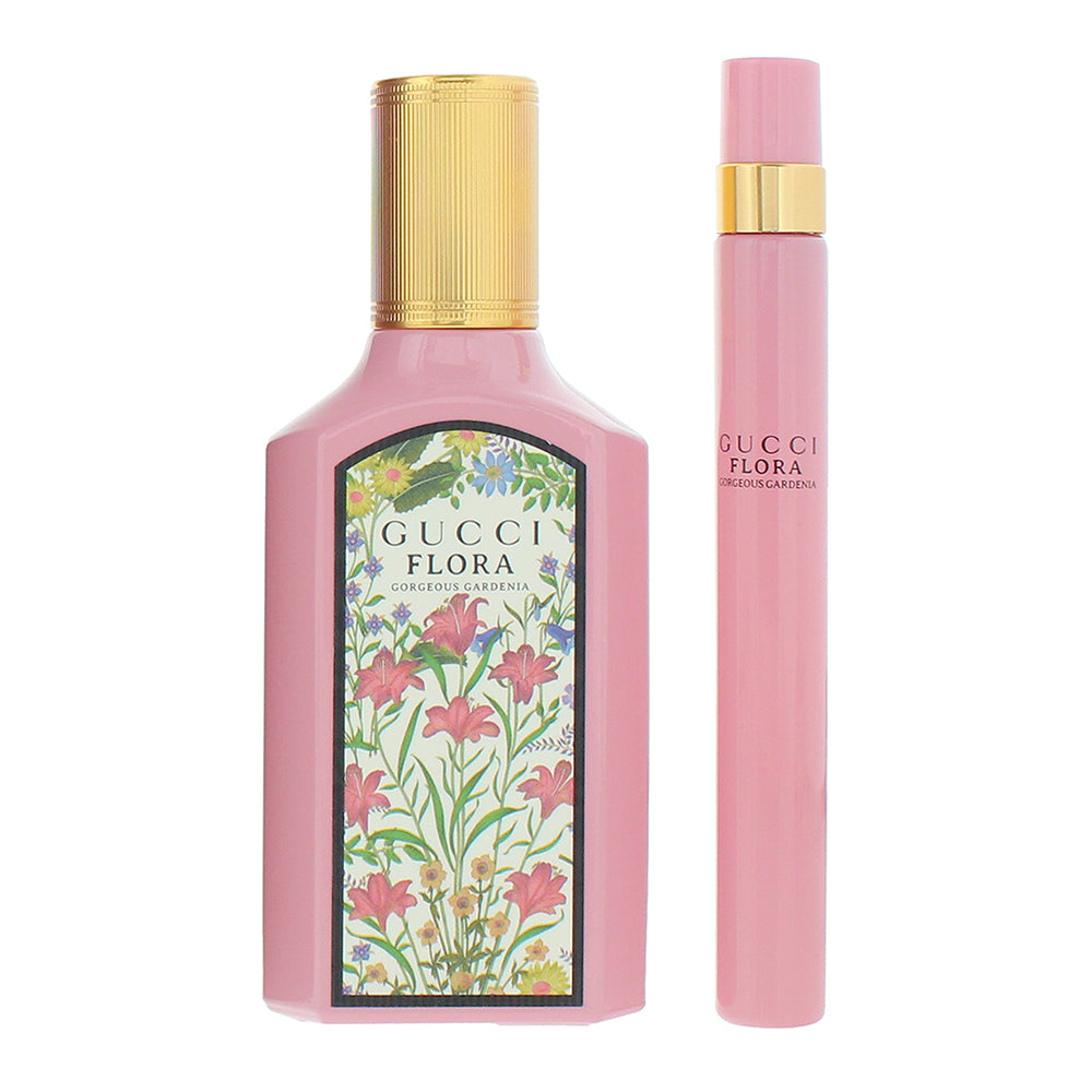 Gucci Flora Gorgeous Gardenia 2 Piece Gift Set: Eau de Parfum 50ml - Eau de Parf - Product