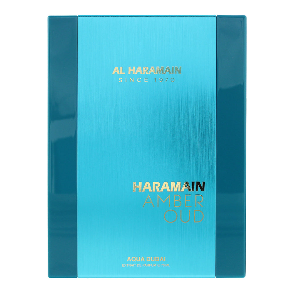 Al Haramain Amber Oud Aqua Dubai Eau de Parfum 75ml - Box