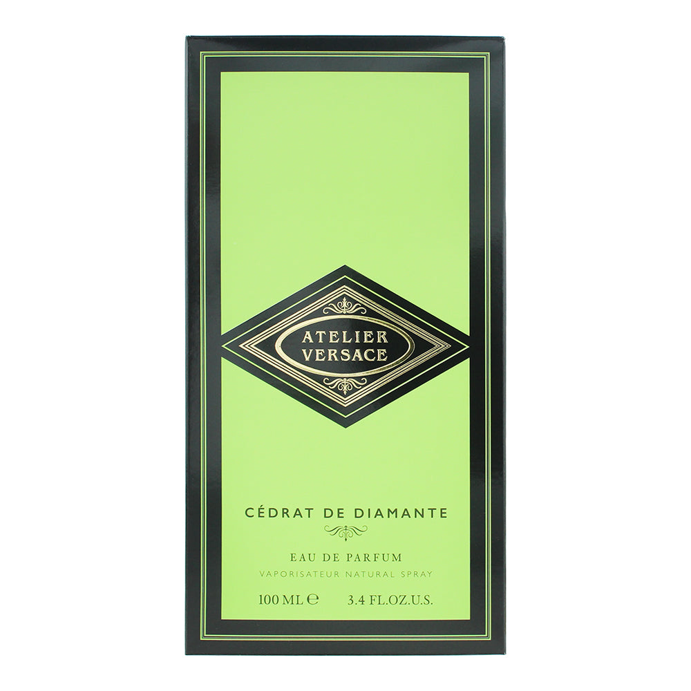 Versace Atelier Cedro Di Diamante Eau de Parfum 100ml - Box