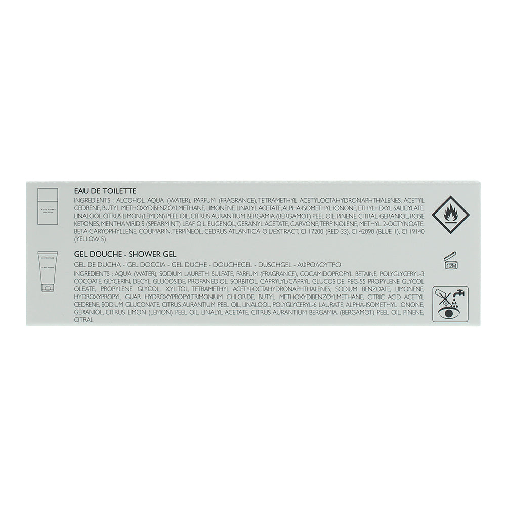 Issey Miyake Le Sel D'issey 2 Piece Gift Set: Eau de Toilette 50ml - Shower Gel