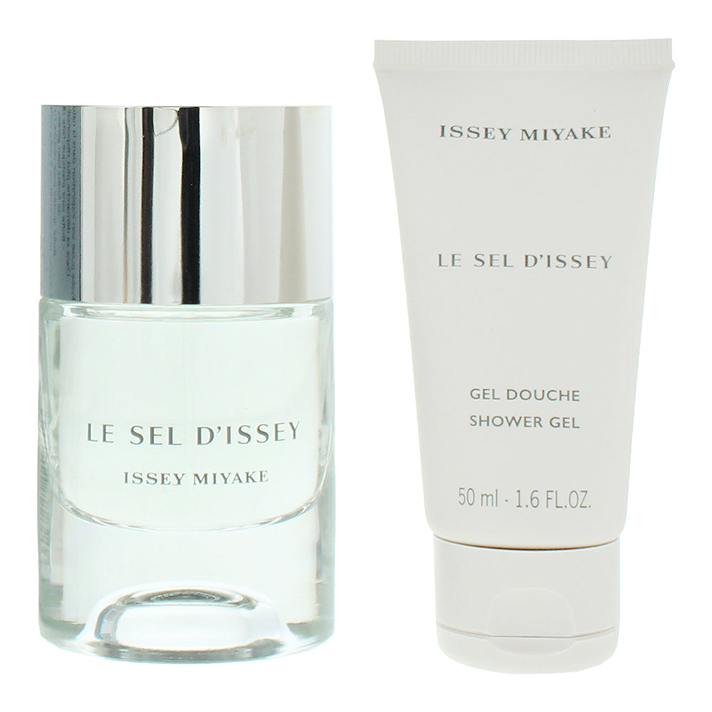 Issey Miyake Le Sel D'issey 2 Piece Gift Set: Eau de Toilette 50ml - Shower Gel  - Product
